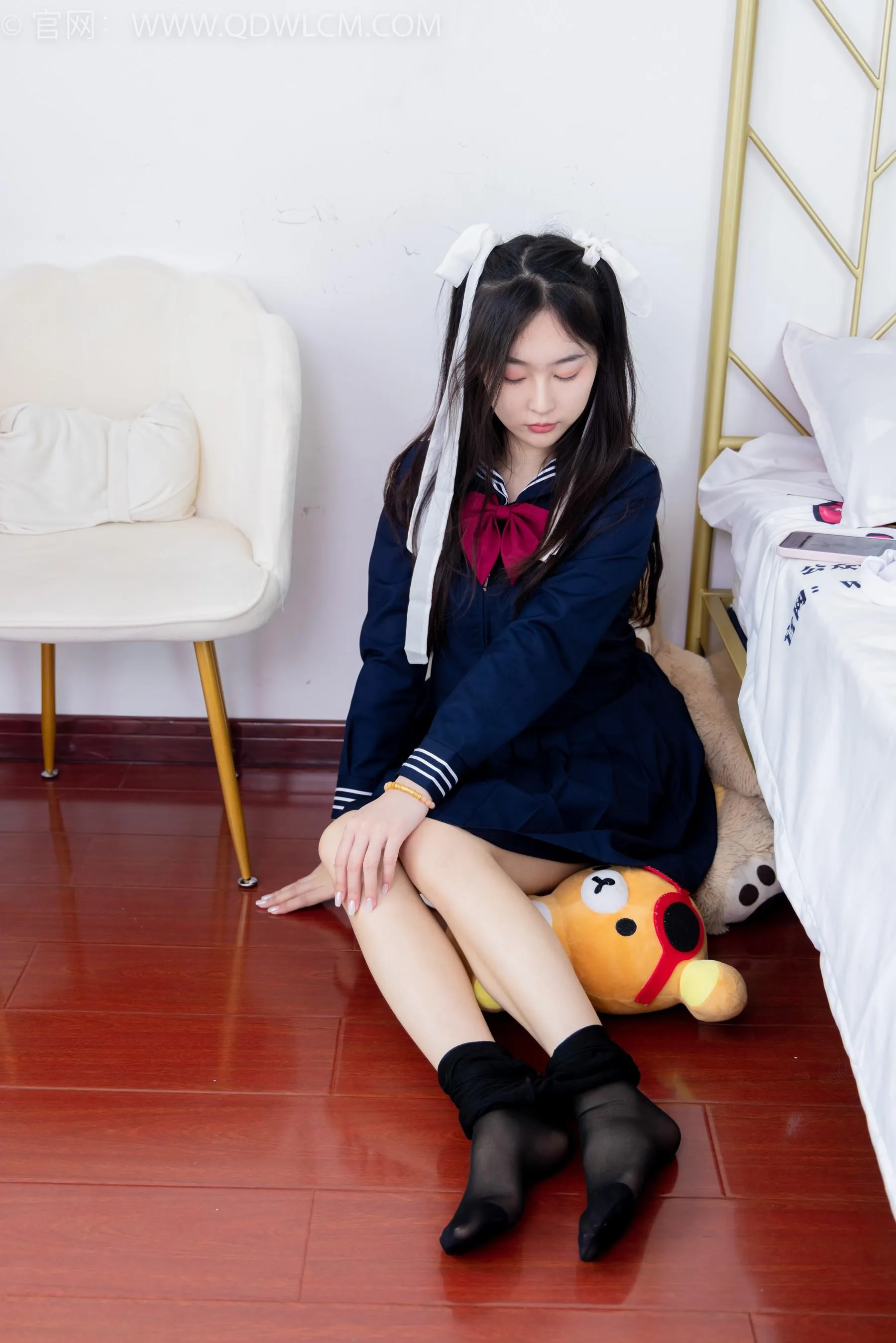 物恋传媒 NO.1544 美兔-学院少女 [151P]插图8